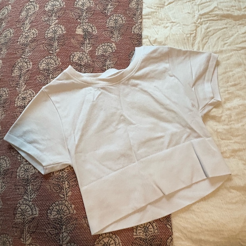 Offline Aerie White Crop Top